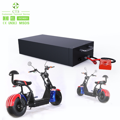 Пакет литий-ионного аккумулятора батареи 48v 60v 72v 20ah скутера Lifepo4 велосипеда 60v e